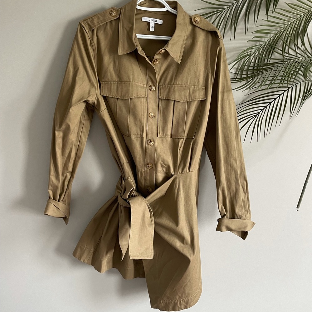 Derek Lam cargo wrap dress